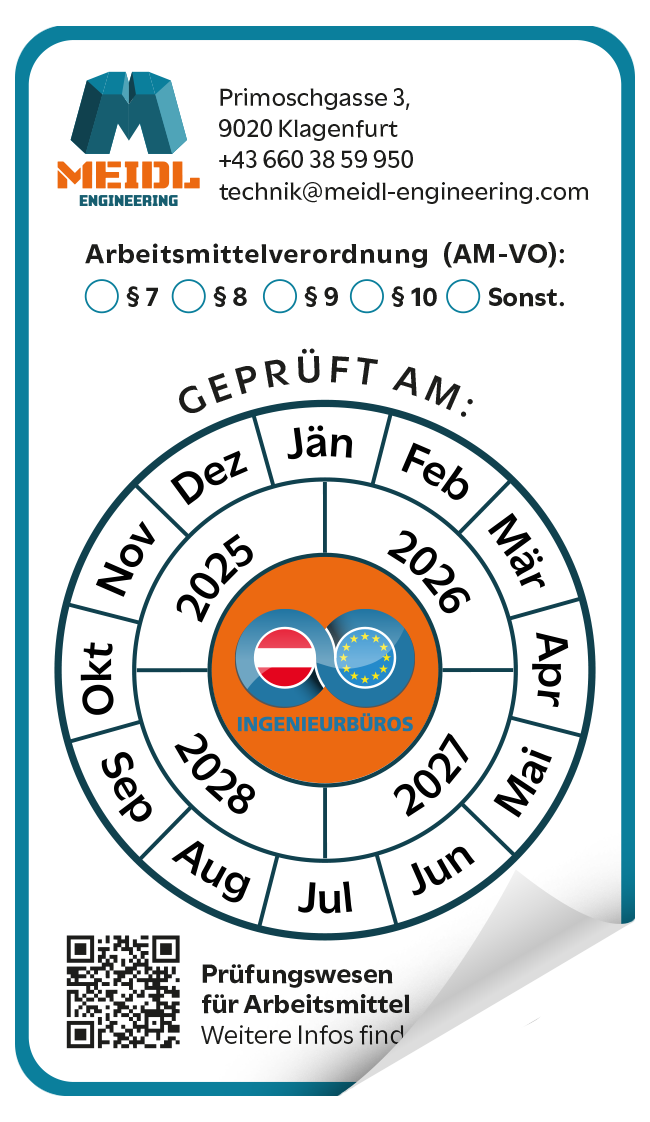 meidl-prüfplakette-55x95mm-digital Arbeitsmittelprüfung Plakette von Meidl Engineering